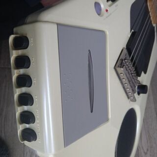 激レア！ Casio EG-5 Eleking アンプ、カセットデッキ内蔵 えれき