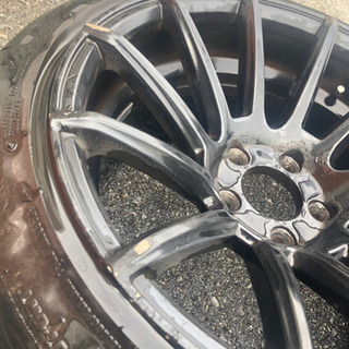ZUCT ホイール　タイヤ2本セット中古