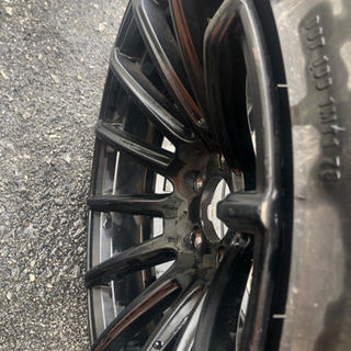 ZUCT ホイール　タイヤ2本セット中古