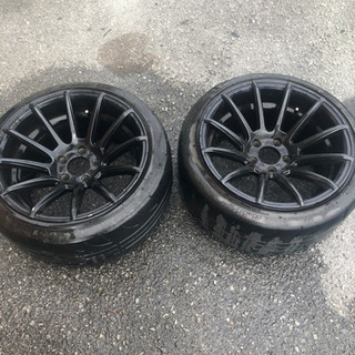 ZUCT ホイール　タイヤ2本セット中古