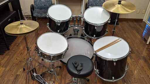 ドラムB ジャンク □Pearlパール/マーチングドラム 2個セット ジャンク