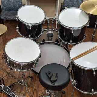 【B425】Pearl　ドラムセット　ジャンク　詳細不明 ドラムB ジャンク □Pearlパール/マーチングドラム 2個セット ジャンク