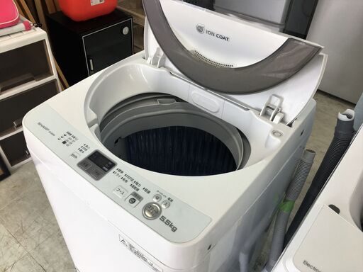 シャープ5.5K洗濯機　2015年製　分解クリーニング済み！！！