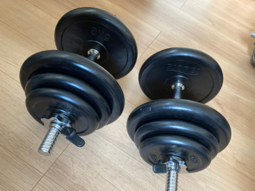 アイアンダンベル20kg 2個セット