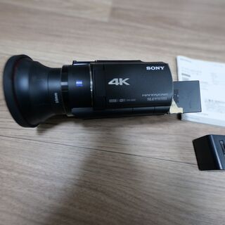 ソニー SONY ビデオカメラ FDR-AX40 4K 64GB 光学20倍 ブラック 