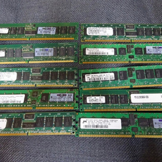(M1-00) PCメモリ 1GB 10枚 現状品 パソコン 周辺機器