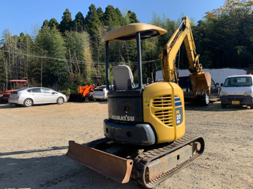コマツ ユンボ バックホー【PC20MR-2型】ディーゼル 現車確認・試乗OK