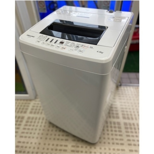 1/6Hisense/ハイセンス 洗濯機 HW-E4501 2016年製 4.5キロ