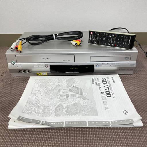 ◆ TOSHIBA ビデオ プレーヤー ◆ 東芝 美品 VHS DVD デッキ