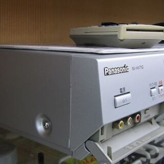 VHSビデオデッキ 2004年製 パナソニック 本体NV-HV71G リモコン 札幌市北区屯田