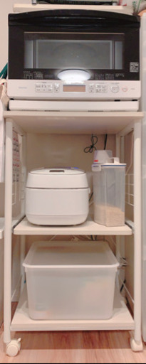 ニトリ キッチン棚レンジ トースター 炊飯器等 ハシ たまプラーザの収納家具 食器棚 キッチン収納 の中古あげます 譲ります ジモティーで不用品の処分