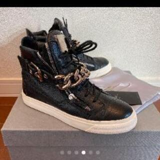 ジュゼッペザノッティ　ハイカットスニーカー