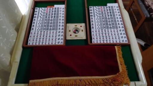 【全自動麻雀卓】【送料込】アモス　マーテル　卓内部美品 18日朝まで。値下げ 麻雀卓 全自動 家庭用 アモス マーテル