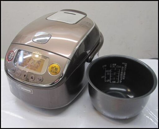 新生活！8800円 象印 3合炊き 圧力IH炊飯ジャー 炊飯器 2018年製