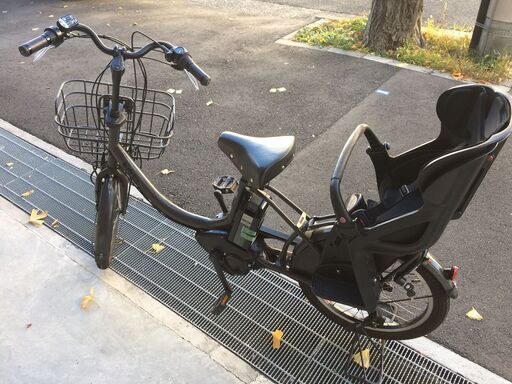 地域限定 ブリヂストン ビッケ bikke 新基準 8,9AH 子供乗せ グレー 
