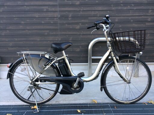 地域限定　ヤマハ　パス　ナチュラ　XLスーパー　12,8AH　24インチ　シルバー　アシスタロイヤル　ビビEX　神戸市　電動自転車