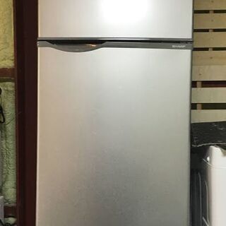 【年末特別SALE・送料無料・設置無料】冷蔵庫 SHARP SJ-H12Y-S 中古