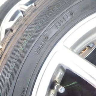 15インチ冬ソリオ デリカD2【富山市/手渡しもOK】シボレークルーズ スズキ Ｋｅｉケイ ハスラー タフト 165/65R15 中古/4本 PCD100