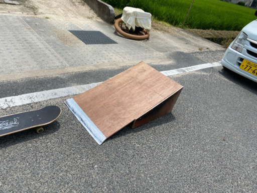スケボー Bmx バンク ジャンプ台 おさる 備中高松のストリートスポーツの中古あげます 譲ります ジモティーで不用品の処分