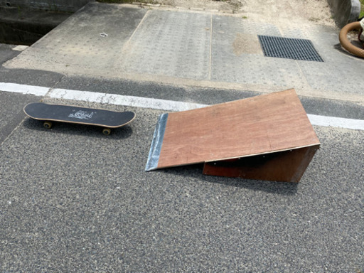 スケボー Bmx バンク ジャンプ台 おさる 備中高松のストリートスポーツの中古あげます 譲ります ジモティーで不用品の処分