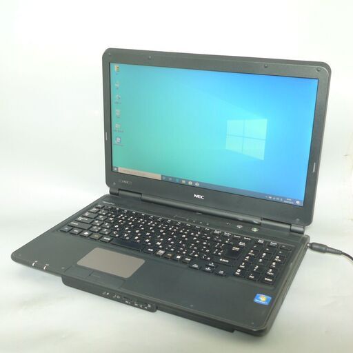 送料無料 テレワークセール ノートパソコン 動作良品 15.6型 NEC VJ25TL-E Pentium 4GB 320G DVDRom 無線 Windows10 LibreOffice