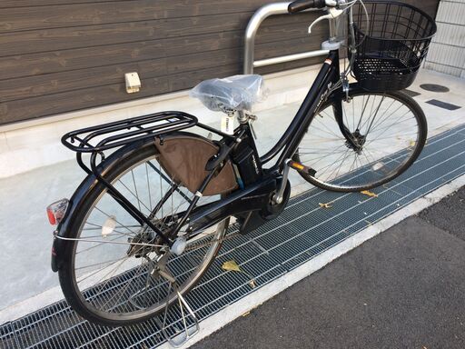 地域限定送料無料　ヤマハ　パス　シティ　新基準　子供乗せ　26インチ　6AH　黒　アシスタ　ビビ　神戸市　電動自転車