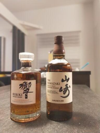 山崎、響japanese harmony一本ずつ