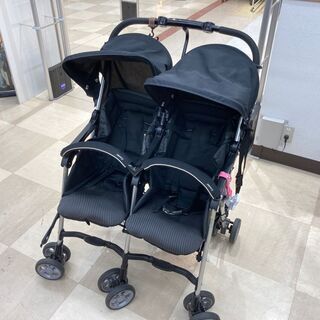 コンビ 双子用ベビーカー ツインスピンGC