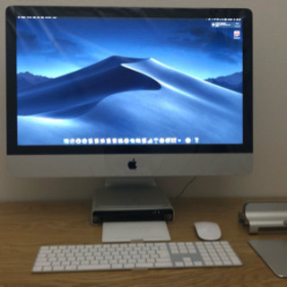 【ネット決済・配送可】【値下げ中！豪華おまけ付き！】iMac5K...