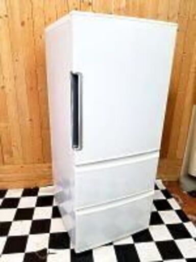 2017年 アクア 3ドア 冷凍冷蔵庫 272L AQR-271F ロータイプ 約142cm 耐熱100℃テーブル