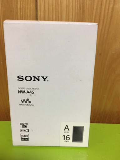 値下げしました！SONY ウォークマンNW-A45新品未開封