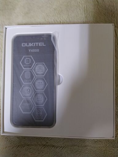 OUKITEL Y4800 SIMフリー スマホ 黒