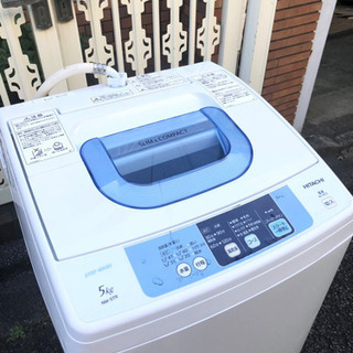 【ネット決済】美品⭐️日立 洗濯機 NW-5TR 5㎏⭐️HIT...