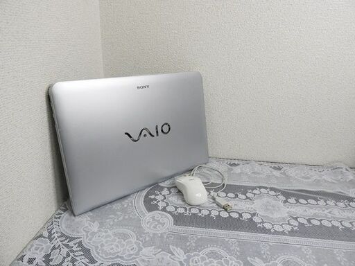 【見てほしいお得つき】SONYのVAIO/SSDで爆速/オシャレ/カメラ/オンライン