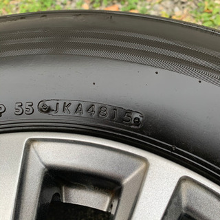 ハイエース　タイヤ　アルミホイール　４本セット　三陽カゼラ　バリ溝　美品です！