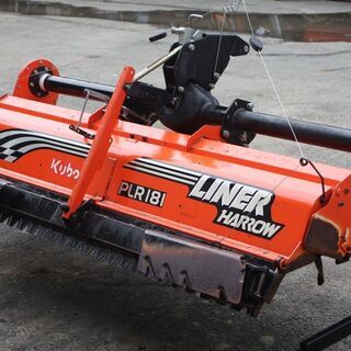 SOLD OUT】コバシ クボタ ライナーハロー PLR181 代掻き キャスター付