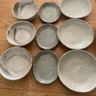 (引き渡し者決定)食器　手作り陶磁器　お皿