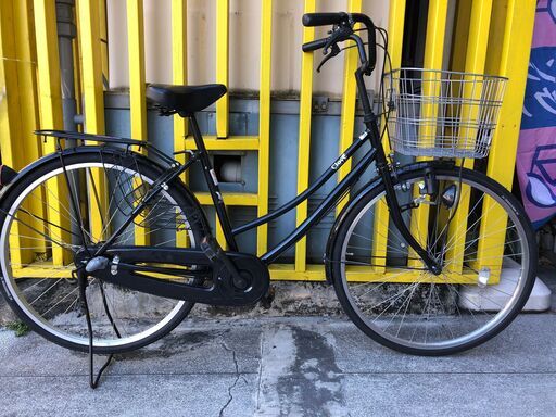 自転車 TURBOLIGHT 26インチ 変速あり ブラック【ユーズドユーズ名古屋