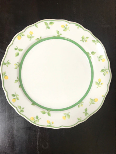 新品 HUTSCHENREUTHER製　25㎝ローズプレート