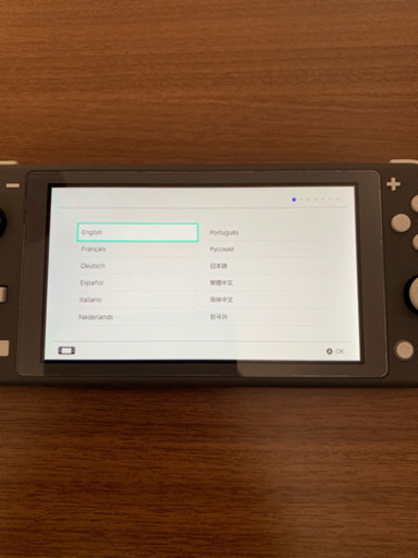 商談中】Nintendo Switch LITE グレー ケース付き