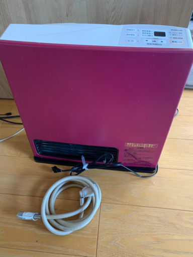 ガスファンヒーター　ホース、箱、説明書付き