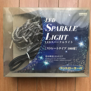 ✨新品✨LED スパークルライト　ピンク　ストレート100球　イ...