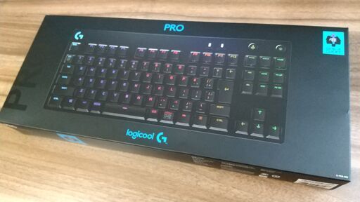 ※お取引き中です【中古】Logicool G PRO X キーボード【G-PKB-002】←Ｐの青色LED不良、   /  【新品・未使用・未開封】PRO X キースイッチ リニア【GX-LN】