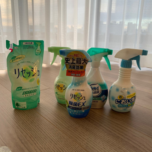 ファブリーズ リセッシュ におい消しスプレー各種セット Yaya 有明テニスの森の掃除用具 洗剤 の中古あげます 譲ります ジモティーで不用品の処分