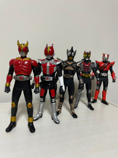 値下げ❣️仮面ライダー❣️ソフビ❣️クウガ・電王・パンチホッパー 