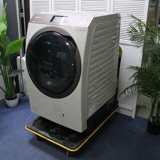 R2458) PANASONIC 中古 パナソニック ドラム式洗濯乾燥機 　洗剤自動投入　NA-VX9900L 洗濯11Kg/乾燥 6Kg ノーブルシャンパン 2019年製! 洗濯機 店頭取引大歓迎♪ R2458) PANASONIC 中古 パナソニック ドラム式洗濯乾燥機 洗剤自動投入