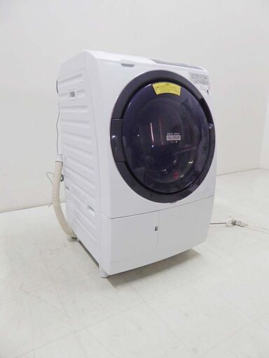 HITACHI 日立 保証付 ヒートリサイクル 風アイロン ビッグドラム ドラム式洗濯機 BD-SG100BL 10キロ 2017年製