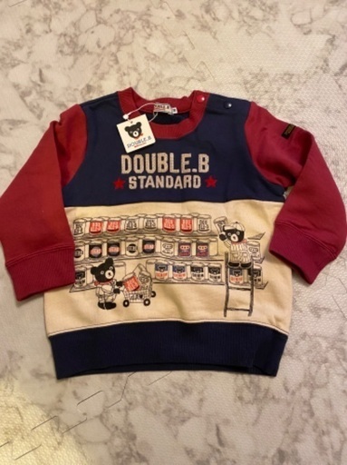 Mikihouse double.b トレーナー　90
