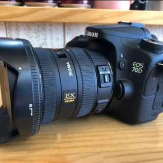 【ネット決済・配送可】Canon EOS70D レンズフルセット