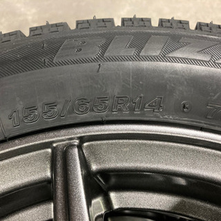 タイヤ、ホイール 【軽自動車用スタッドレス】155/65R14 ブリヂストン 
